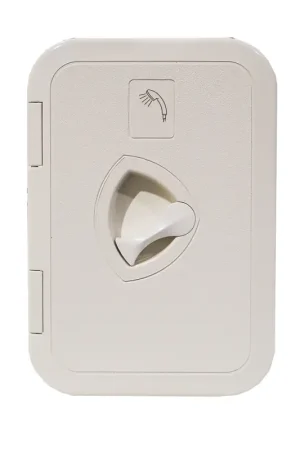 Nicchia in ABS con sportello e maniglia - Contenitore nautico bianco RAL 9003, 245x170x110 mm, taglio 190x110 mm Bestseller