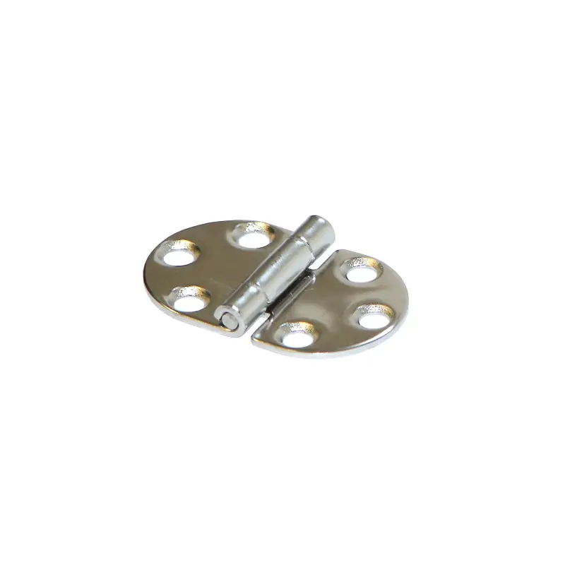 Cerniera Inox AISI 304 Lucidata a Specchio 47x30 mm e 48x30 mm - Spessore 1,5 mm, Perno Ø 9 mm - Ideale per Barche e Nautica Nuova Collezione