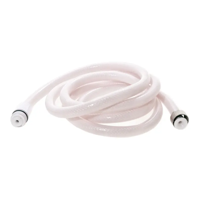Tubo Flessibile Bianco da 2 metri con Innesto Anti Attorcigliamento - Compatibile con Docce Articoli 2424255/265/275 Nuova Collezione