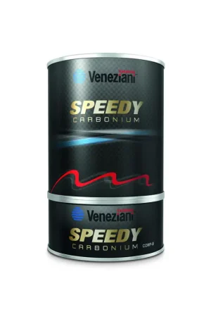 Speedy Carbonio Nero Antivegetativa Bicomponente per Barche da Regata - 0,750 lt: Prestazioni Ottimali e Applicazione Rapida per Vela, Legno e Acciaio Compra Online