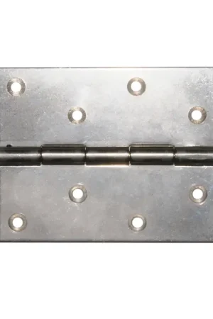 Cerniera inox a libretto 100x100 mm in acciaio lucidato a specchio - Spessore 2 mm per applicazioni nautiche Compra Online