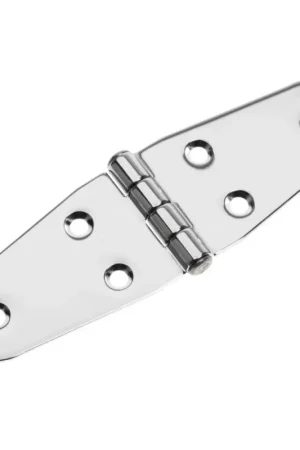Cerniera Inox Lucidata a Specchio 140x40 mm - Cerniera con Perno Centrale per Incasso - Acciaio Inox AISI 316, Spessore 2 mm, Ø Perno 9 mm Direttamente Dal Produttore