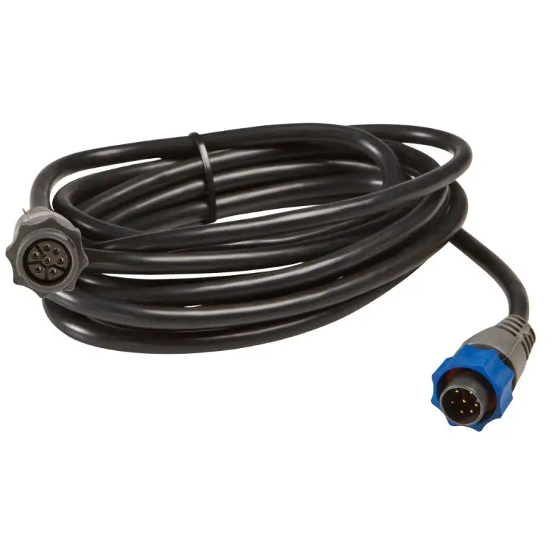 Prezzo Basso Cavo Prolunga per Trasduttore Lowrance 6 Metri con Connettore Blu a 7 Pin - Rif. Originale 000-0099-94