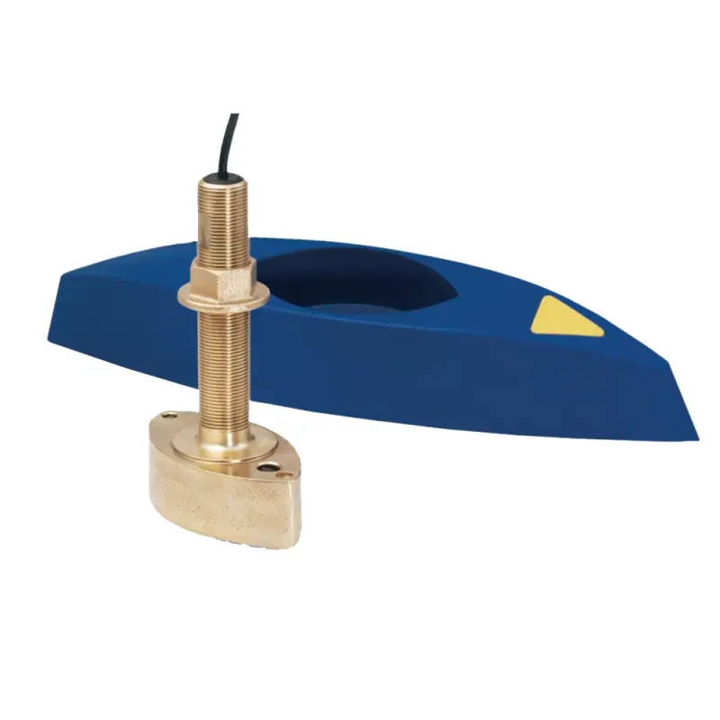 Trasduttore Lowrance B45 9 Pin in Bronzo con Fairing Block, Frequenze 50-200 kHz, Profondità fino a 350 mt, Cavo di 12 mt, Compatibile con strumenti Lowrance/Simrad/BG Prezzo Conveniente