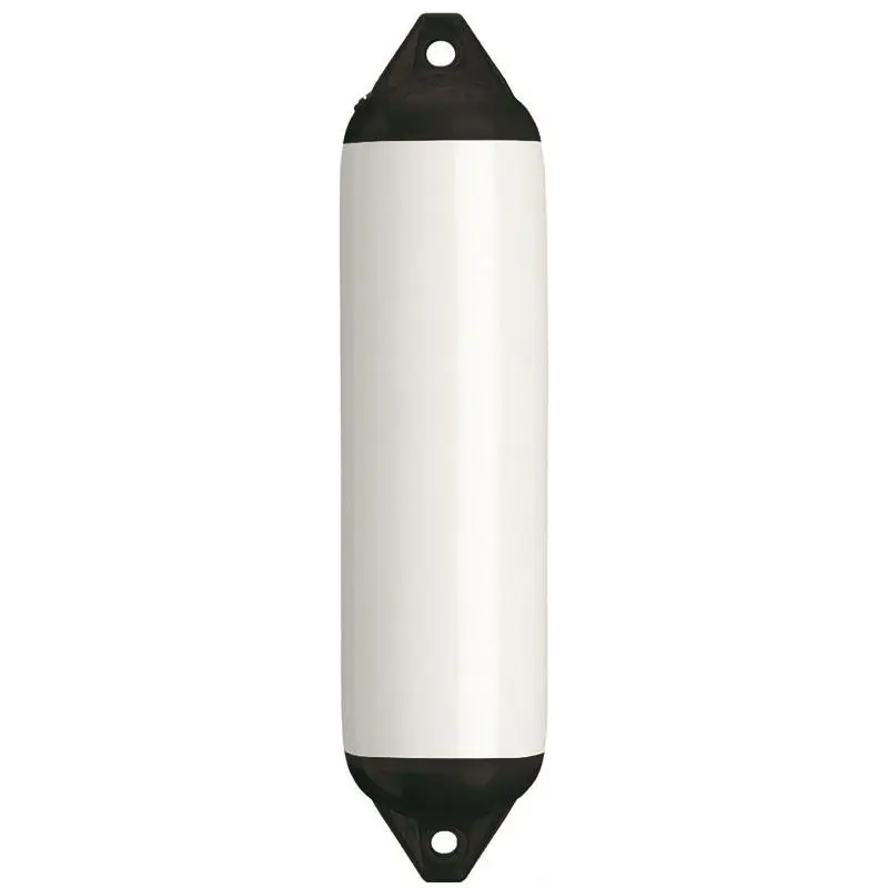 Saldi Parabordo Polyform F8 con Testa Nera - Accessorio Nautico Versatile e Sicuro per Barche, Gonfiabile e Testato Singolarmente, Utilizzabile anche come Rullo di Alaggio