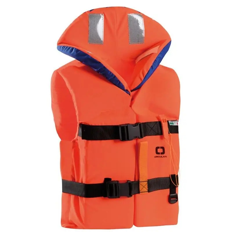 Promozione Esclusiva Giubbotto di Salvataggio SV Aurora 150 N EN 12402-3 per Pesi 60-70 kg con Fischietto e Nastri Riflettenti Regolabili