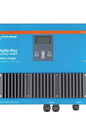 Offerta Speciale Caricabatteria Nautico Skylla IP65 24/35 (3) 120-240V Victron Energy - Caricatore Splash-proof con 3 Uscite Indipendenti e Pannello LCD per Batteria
