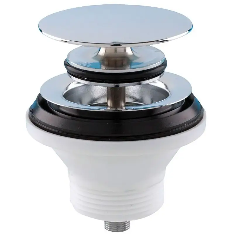 Piletta con Tappo a Fungo Cromato per Nautica - Design Elegante e Facile Pulizia, Raccordo 1 ¼” Ordina Subito