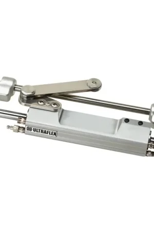 Pistone Silversteer UC130P-SVS/2 con Raccordi Orientati e Bullone di Collegamento ULTRABOLT - Accessorio Nautico di Alta Resistenza per Imbarcazioni Ultime Pezzi