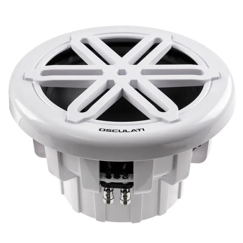 Subwoofer 10 Bianco Waterproof e UV Resistant per Nautica - Carcassa in ABS e Cono in Polipropilene Prezzo Basso