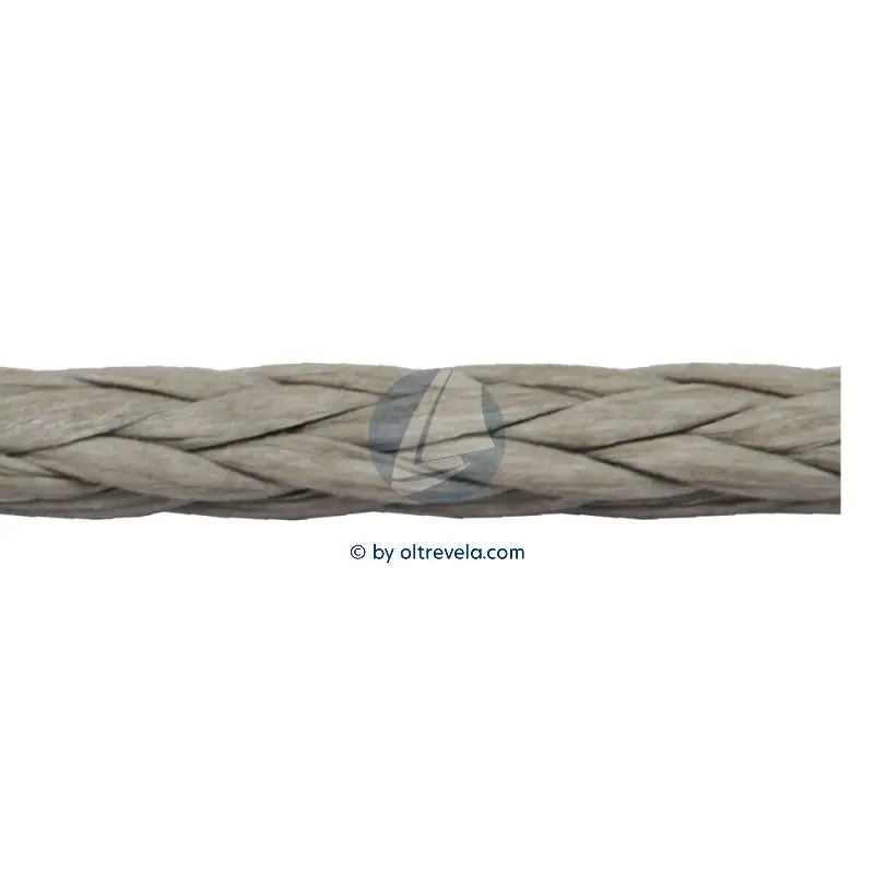Treccia Dyneema DSK78 ULTRA con trattamento HTR Ø7 Grigio Economico