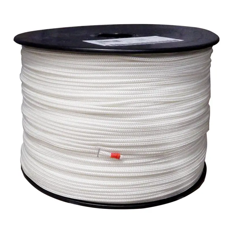 Offerta Del Giorno Treccia Bianca Alta Tenacità Ø4mm - Lungh. 500m per Nautica e Capottine - Ideale per Usi Vari