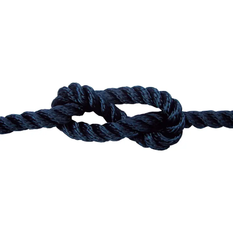 Cima da Ormeggio Blunavy Alta Tenacità Ø 20 mm - 100 metri | Cima Affondante in Fibra di Poliestere Resistente ai Raggi UV per Nautica e Impieghi Tecnici Affare