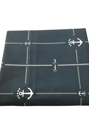 Offerta Del Giorno Tovaglia Antimacchia Sailor Soul - Elegante e Pratica in Poliestere e Cotone Resinato (115 x 100 cm) per una Tavola Nautica Stile Marinaresco