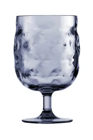 Più Venduto Coppe da Vino Serie Blue Moon - Set da 6 Pezzi Ø 8 cm x 14h, Ultra Resistenti per la Vita a Bordo, BPA Free