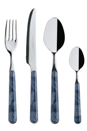 Set di Posate Serie Living - 24 Pezzi in Acciaio Inox per Nautica - Eleganza e Resistenza per la tua Barca Scelto Dai Clienti