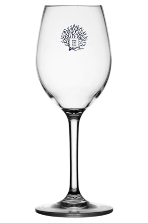 Offerta Speciale Set di 6 Bicchieri da Vino Serie Living in Tritan - Ø 5,5 cm x 21,3 cm, Infrangibili e Antiscivolo, Capacità 300 ml