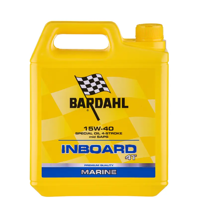 Offerta Speciale Olio Inboard Bardahl MSAPS 15W-40 - Tanica da 5 Litri per Motori Nautici Diesel di Ultima Generazione - Protezione Massima e Prestazioni Elevate