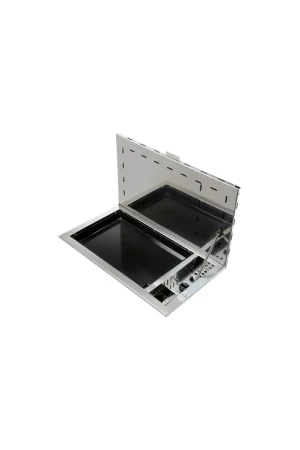 Barbecue ad Incasso Antigua - Barbecue in Acciaio Inox con Piastra in Ghisa Smaltata e Sicurezza Gas Compra Oggi Stesso