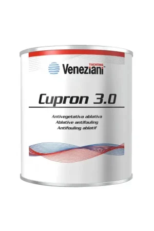 Cupron 3.0 Antivegetativa Ablativa Rossa 0,75 Litri - Protezione Universale per Barche e Scafi in Alluminio Solo Oggi