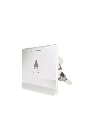 Affare Nicchia Bianca Quadrat per Doccia - Montaggio a Incasso Innovativo, Resistente ai Raggi UV, Coperchio Stagno