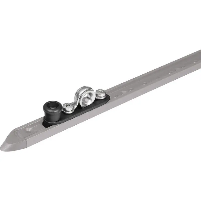 Ronstan Serie 19 C-Track Slide con Saddle e Occhiello a Ferrule, Fermaglio a Pistone - 71mm, Max Carico 220kg, Carico di Rottura 440kg, Peso 40g Occasione