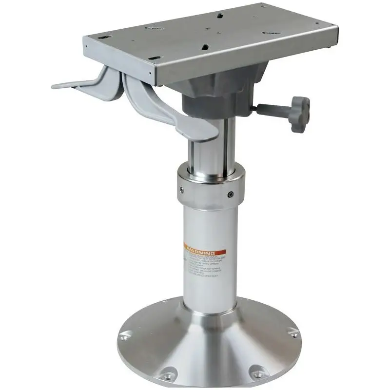Gamba Sedile Regolabile in Alluminio Lucidato e Anodizzato da 530 a 710 mm per Barche - Adatta a Tutte le Scocche Sedile Occasione