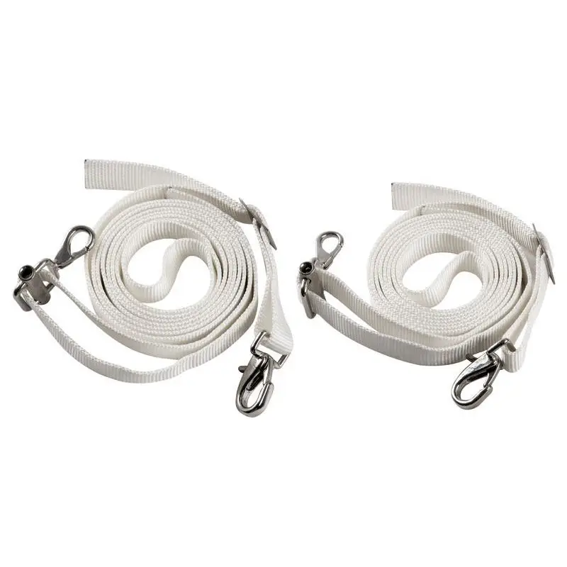 Occasione Kit Cinghie di Tensionamento Tendalini Osculati - Nastro 25 mm, Lunghezza 3 m, Venduto in Coppia con Moschettone e Regolazione Fissa