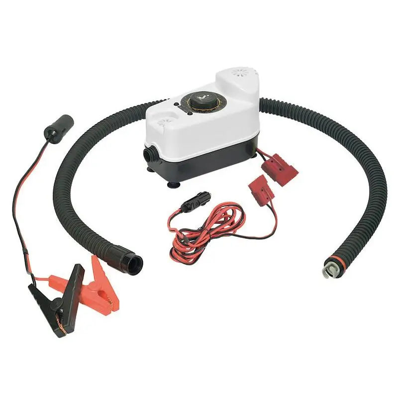 Ordina Subito Gonfiatore Elettrico GE BP-1 12V con Arresto Automatico, 160 l/min, 1200 mbar - Accessori Inclusi per Tavole SUP e Nautica