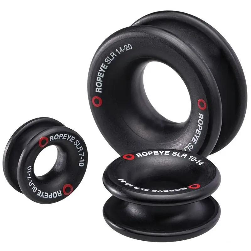 Anelli Self-Locking Ropeye SLR 20-28 in Alluminio Anodizzato - Bassa Frizione per Cime, Scotte e Drizze Prezzo Basso