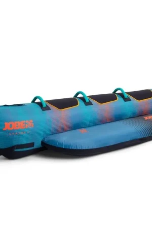 Offerta Limitata Gonfiabile trascinabile Jobe Chaser 3 posti in PVC e Nylon con sedili in neoprene e maniglie soft-grip