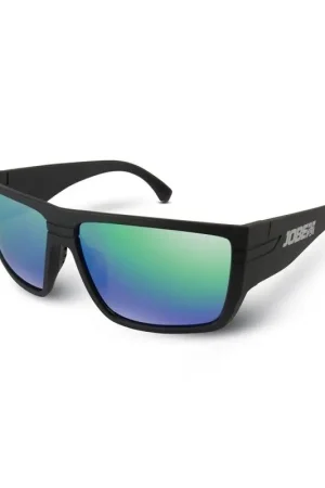 Reso Gratuito Occhiali Galleggianti Beam Nero/Verde con Lenti Polarizzate UV-400 e Custodia Inclusa per Sport Acquatici