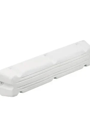 Novità Dock Fender Parabordo per Pontile in PVC Bianco 485x120x72 mm - Resistente ai Raggi UV, Facile Installazione per Protezione Imbarcazioni