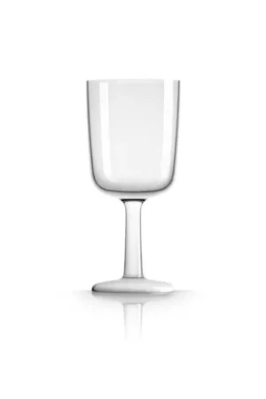 Ultima Occasione Bicchiere Vino Plastimo 300 ML in Tritan Infrangibile - Design Marc Newson, Impilabile e Antiscivolo, Ideale per la Vela e Nautica