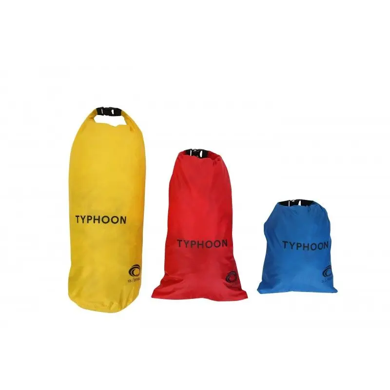 Set di 3 Sacchi Impermeabili Seaford Typhoon in Nylon 75D Ultraleggero con Chiusura Arrotolabile e Sacco per il Trasporto Incluso Novità