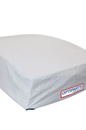 Prezzo Conveniente Telo Copribarca Imbottito per OPTIMIST Inferiore - Optiparts in Poliestere 420D Resistente ai Raggi UV, Colore Grigio Chiaro - Protezione Ottimale per il Trasporto dello Scafo