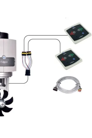 Economico Cavo di connessione al pannello Thruster 10 m - Craftsman, con connettori impermeabili e chiusura a leva per un'installazione sicura in condizioni marine.