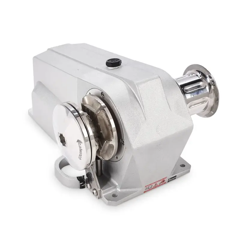 Verricello Italwinch DEVON 1500W 12V in alluminio ad asse orizzontale - compatibile con catena 6mm, 8mm, 10mm - con campana sopra barbotin, ideale per barche fino a 15m Vendita Finale