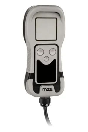 Pulsantiera a cavo MZ Electronic HC200 2 canali 48V - IP67, 170x80x50 mm, cavo estensibile fino a 4m, 3 poli, 3A per uscita Direttamente Dal Produttore