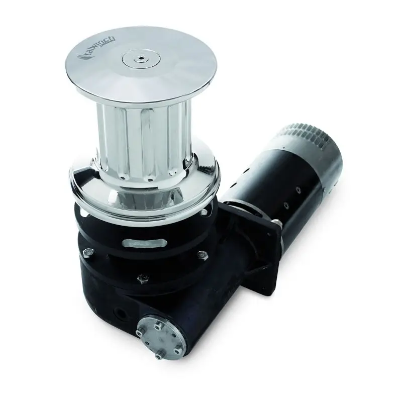 Verricello Italwinch Idraulico MILOS in Acciaio Inox per Barche fino a 38m - Potenza fino a 4500 Kg, Velocità di Recupero 12 mt/min, Disponibile in Motorizzazione 230V/400V e Idraulica Ultimissimo Modello
