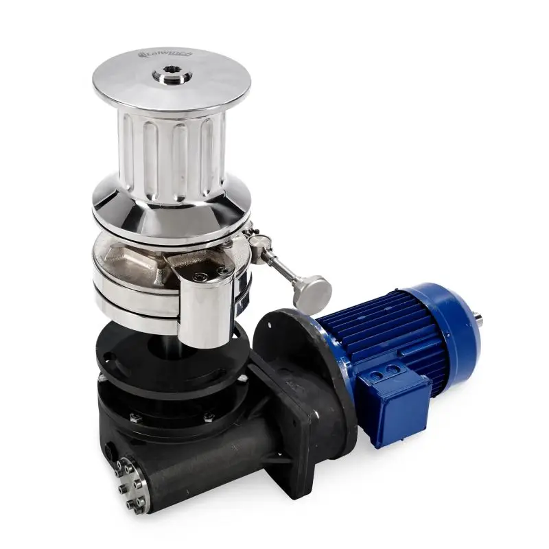 Verricello Salpa Ancora Italwinch MOON in Acciaio Inox AISI 316 - Idraulico Verticale con Campana per Catena 14mm per Barche fino a 30m Subito Disponibile