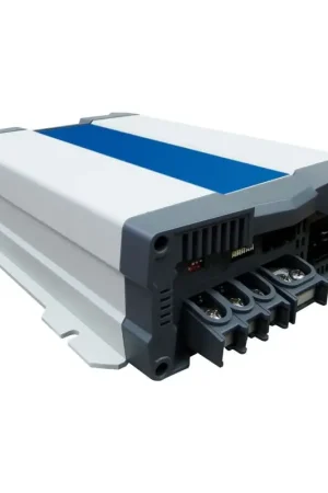 Caricabatterie MZ Electronic OCEAN 3 Uscite - 24V 25A per Nautica e Vela - Alta Efficienza e Sicurezza con Protezioni Avanzate e Compatibilità con Batterie al Piombo, Li-ion, Gel e AGM Must-Have