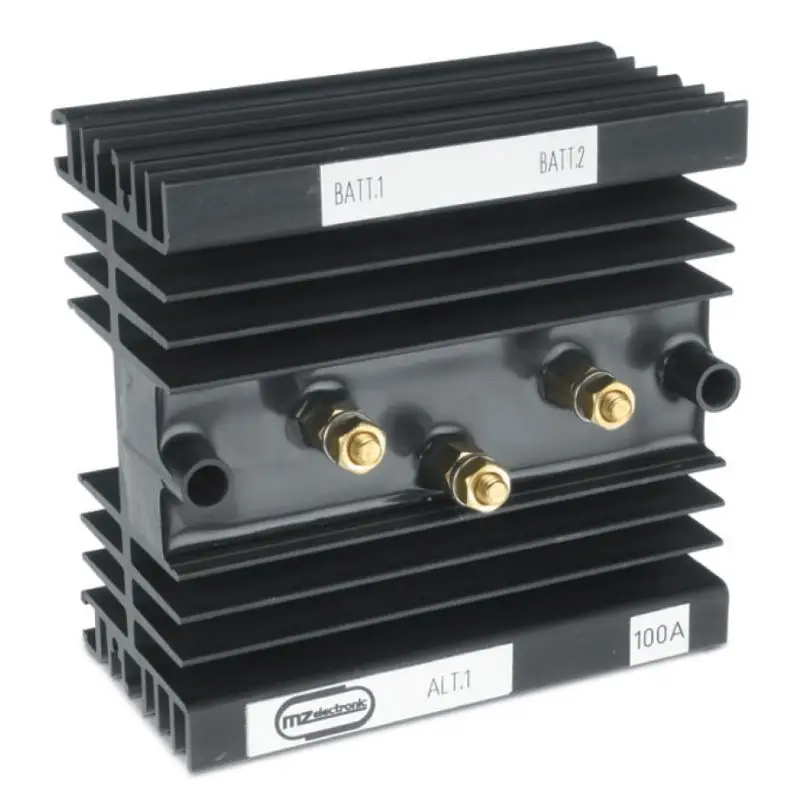 Ripartitore di carica MZ Electronic 1 IN - 2 OUT da 120A per batterie nautiche - Alta efficienza e dissipazione del calore Prezzo Conveniente