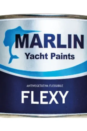 Antivegetativa MARLIN Flexy Bianco 0,5 l - Protezione Flessibile per Tubolari in Neoprene, Hypalon e Chiglie in Vetroresina Nuovo Arrivo