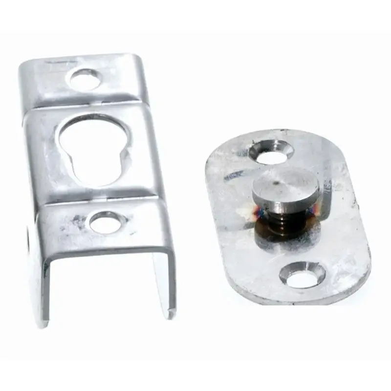 Cavalletto Scaletta in Acciaio Inox con Piastra - Attacco Sfilabile per Scalette Adattabile a Modelli 3030103/104/105/203/204/205/303 Vendita Finale