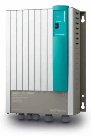 Inverter Mastervolt MASS SINE 24/800 - Potenza continua, forma d'onda sinusoidale pura, alta capacità di spunto, progettato per condizioni estreme, certificato CE e E-mark. Popolare