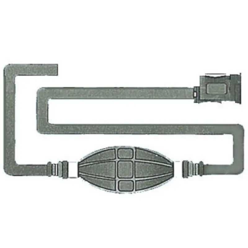 Tubazione per carburante con attacco Honda, Sezione 8x13 mm, Resistente fino a 15 bar, Completa di Pompetta Maggiorata, Adatta per Benzina Verde Subito Disponibile