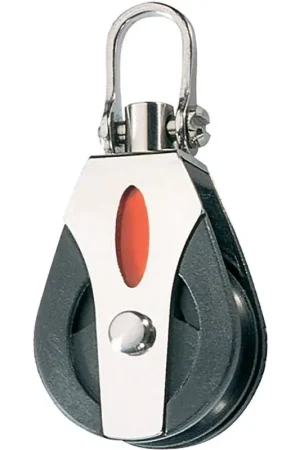 Acquista Ora Ronstan Series 30 High Load Single Block con Gancio Swivel - Ideale per applicazioni ad alta carico, realizzato in materiale resistente all'usura e polimeri autolubrificanti, compatibile con corde o cavi.