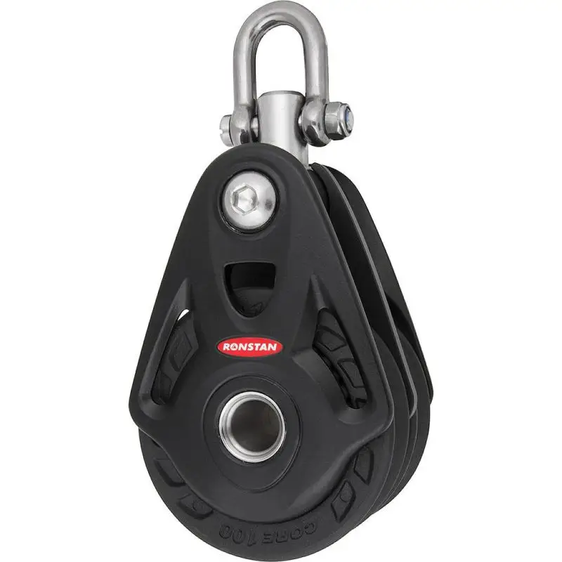 Offerta Del Giorno Ronstan Series 100 Core Block Double - Bozzello Centrale per Vela ad Alte Prestazioni, Design Resistente e Leggero per Crociera e Regate