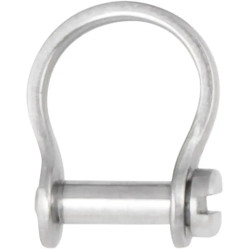 Esclusivo Ronstan Bow Shackle in Acciaio Inossidabile con Perno da 5/32" e Testa Stampata - Ideale per Vela e Nautica